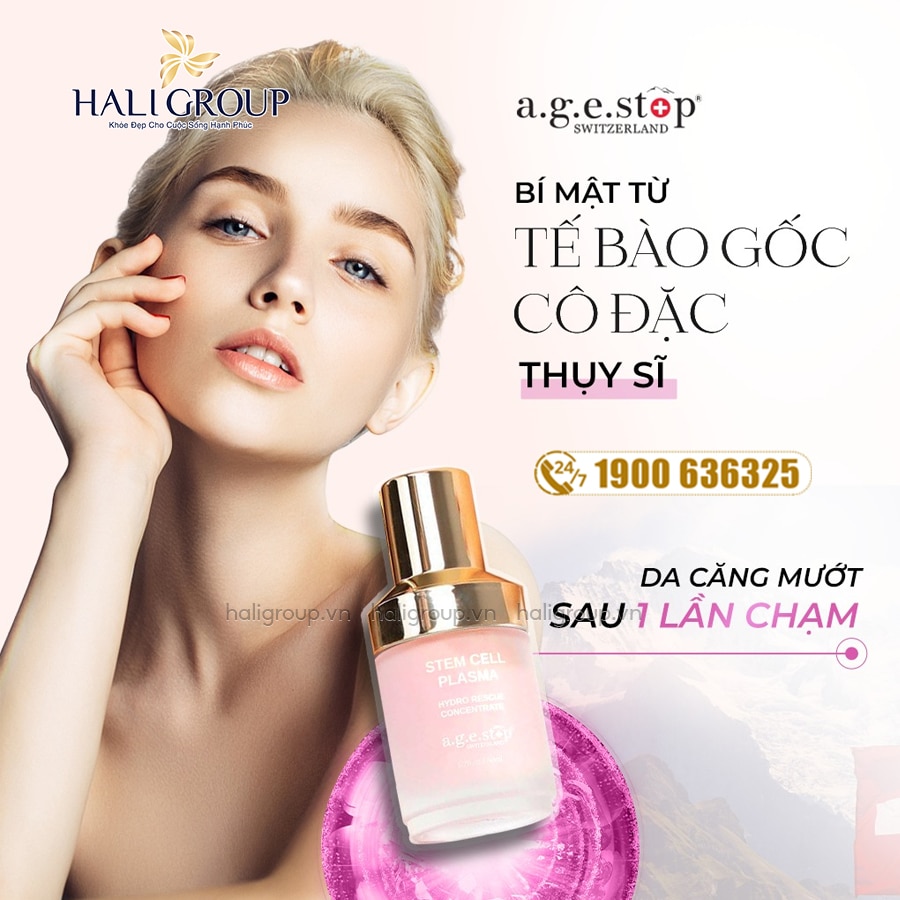 công dụng Huyết Tương Tế Bào Gốc Cô Đặc Agestop Stem Cell Plasma Concentrate