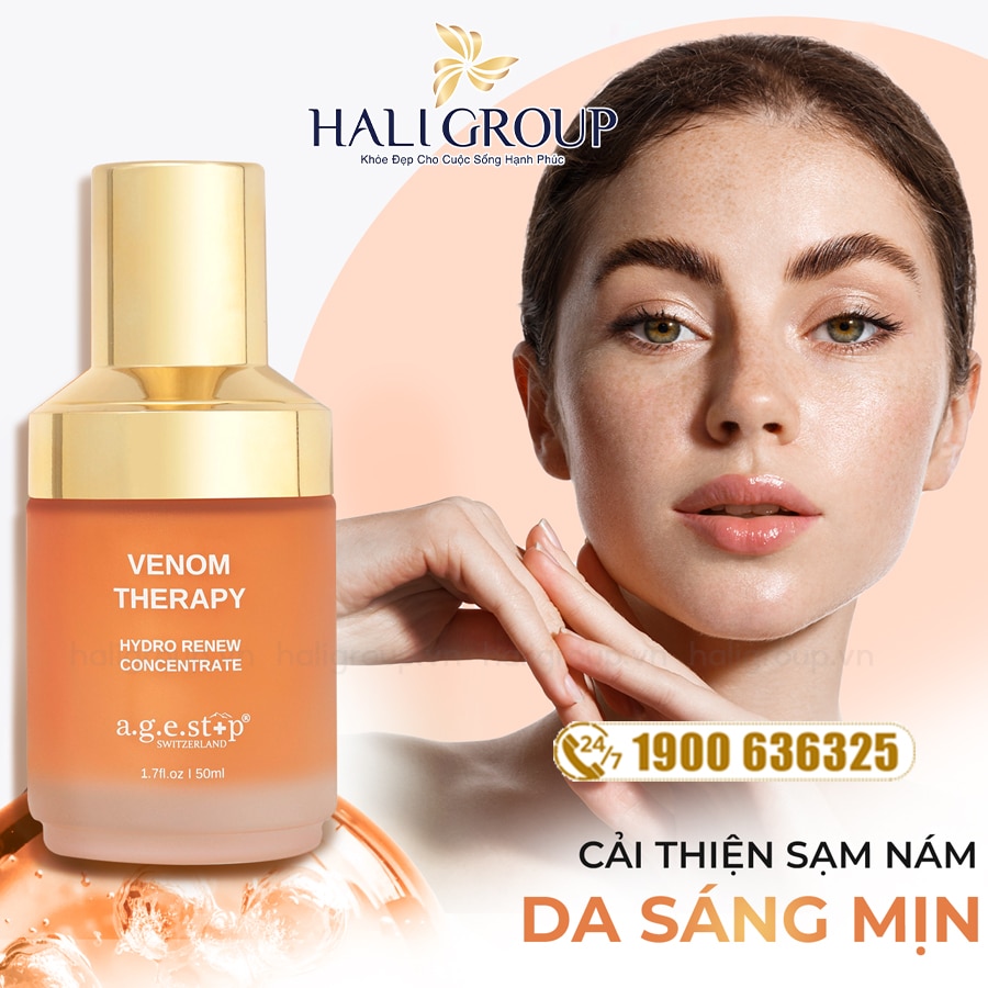 công dụng Serum Nọc Ong Agestop Venom Therapy Concentrate