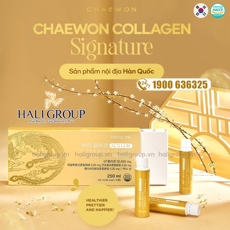 nước uống collagen signature chaewon 5000mg hàn quốc