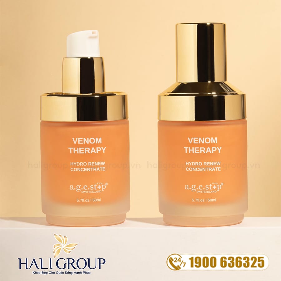 Serum Nọc Ong Agestop Venom Therapy Concentrate Cải Thiện Sạm Nám, Da Sáng Mịn