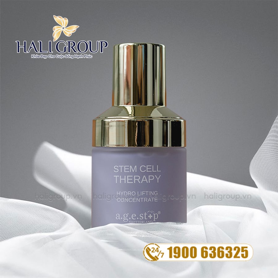 Serum Tế Bào Gốc Nâng Cơ & Xóa Nhăn Agestop Stem Cell Therapy Concentrate