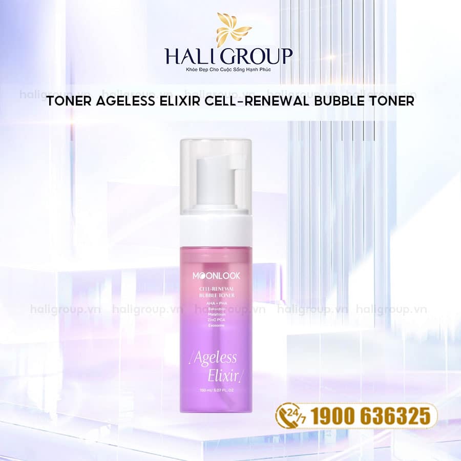 Toner MoonLook Ageless Elixir Cell-Renewal Bubble Toner