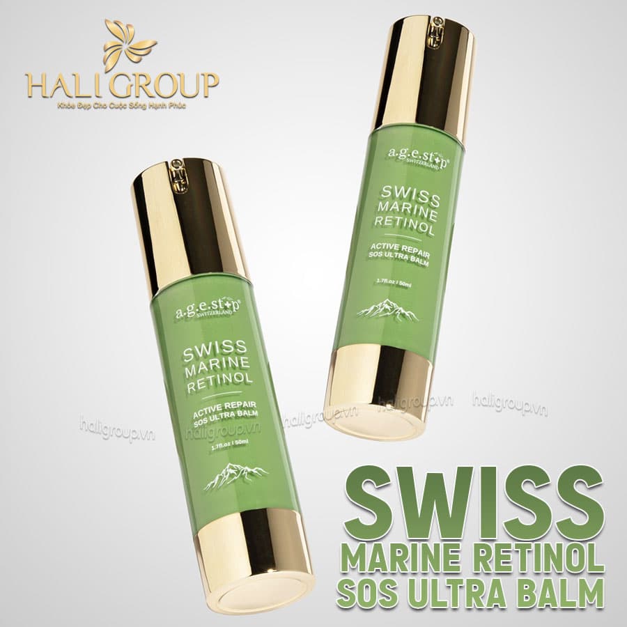 Kem SOS Agestop Swiss Marine Retinol SOS Ultra Balm