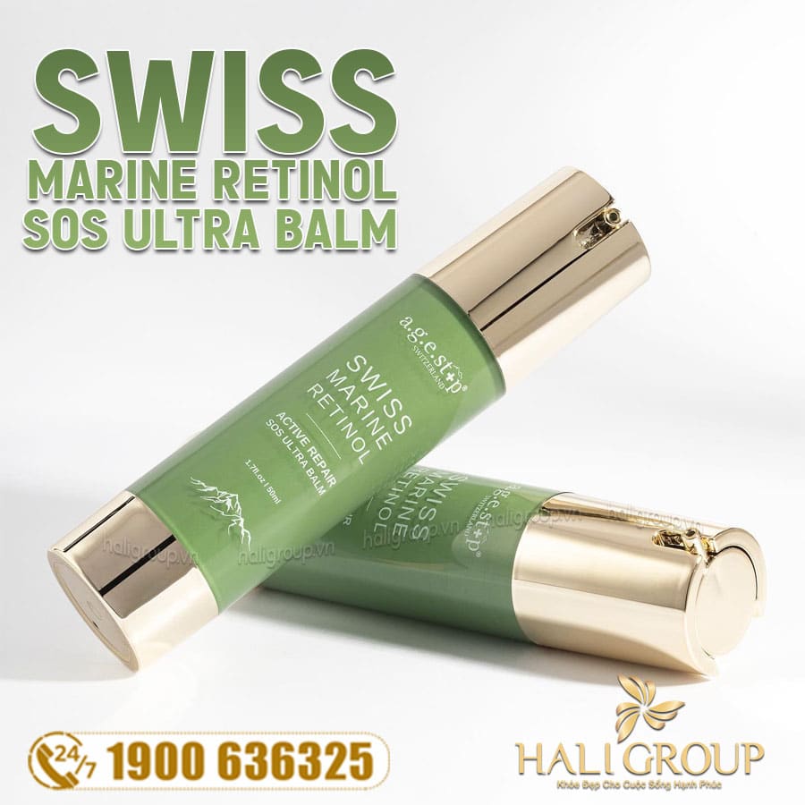 Kem SOS Agestop Swiss Marine Retinol SOS Ultra Balm