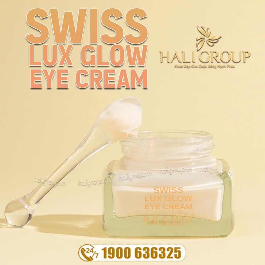 Kem Mắt 3 Trong 1 Agestop Swiss Lux Glow Eye Cream