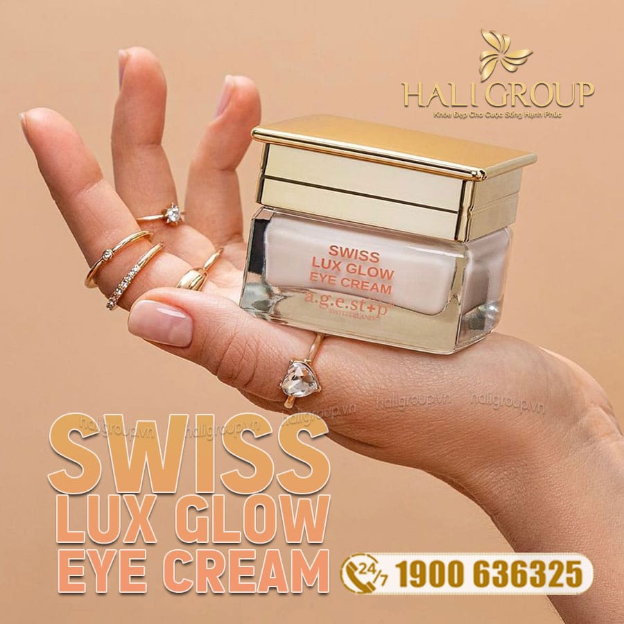 Kem Mắt 3 Trong 1 Agestop Swiss Lux Glow Eye Cream