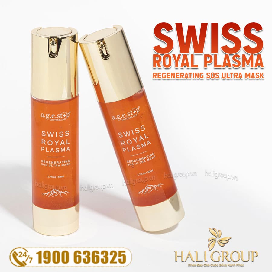 Mặt Nạ Gel Phục Hồi Cấp Tốc & Cấp Ẩm Sâu Agestop Royal P5 Plasma SOS Ultra Mask