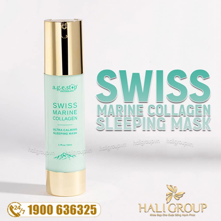 Mặt Nạ Ngủ Collagen Agestop Marine Collagen Sleeping Mask