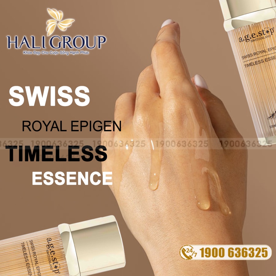 Nước Cân Bằng Săn Chắc Và Sáng Da Agestop Swiss Royal Epigen Timeless Essence