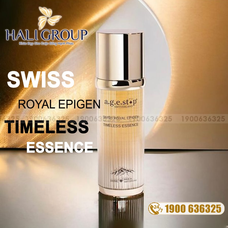 Nước Cân Bằng Săn Chắc Và Sáng Da Agestop Swiss Royal Epigen Timeless Essence