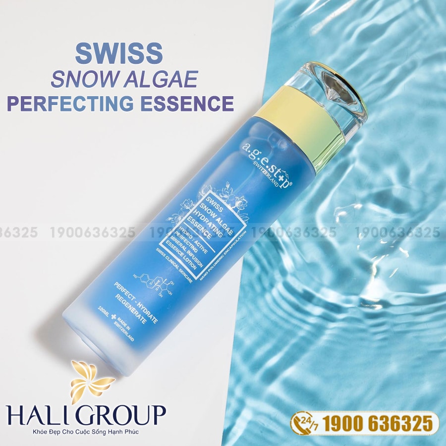 Nước Cân Bằng Tảo Tuyết Agestop Swiss Snow Algae Essence