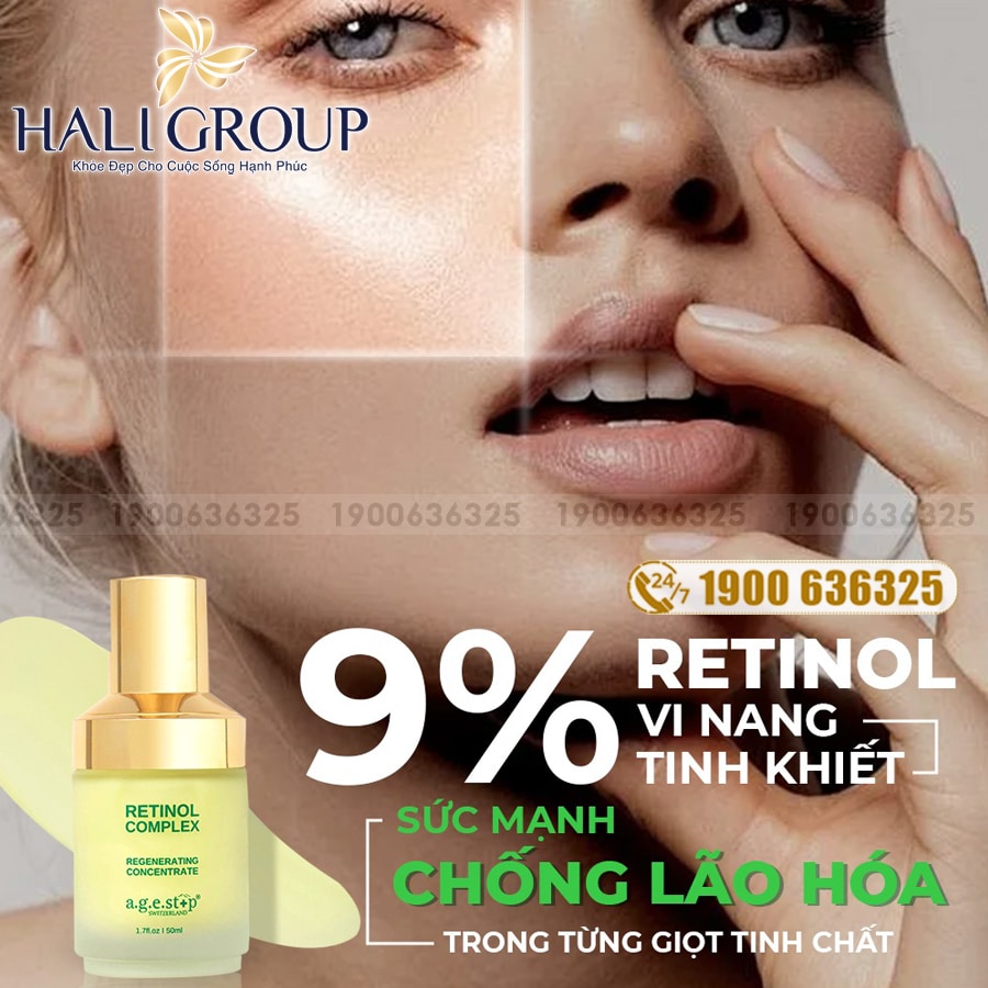 Phức Hợp Retinol 9% Agestop Retinol Complex Concentrate