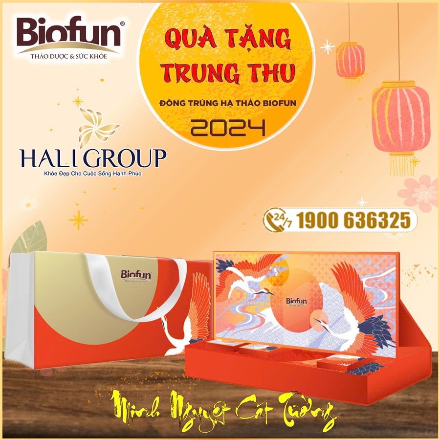 bộ quà tặng nguyệt cát tường biofun