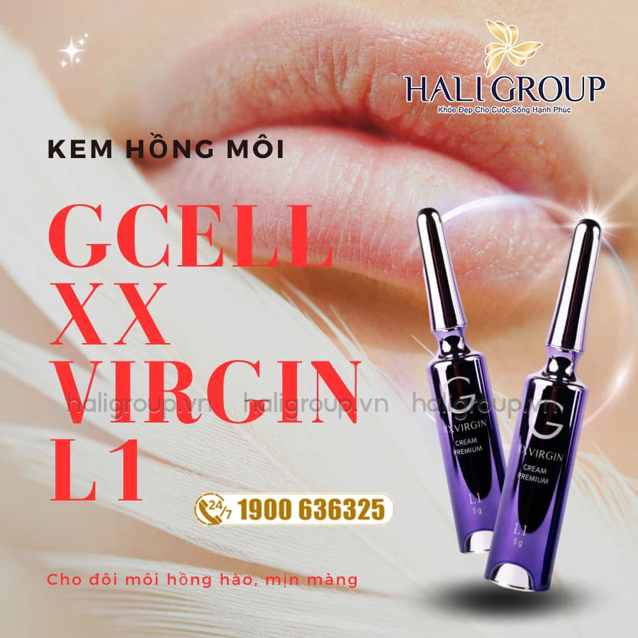 Kem Làm Hồng Môi GCELL XX VIRGIN L1