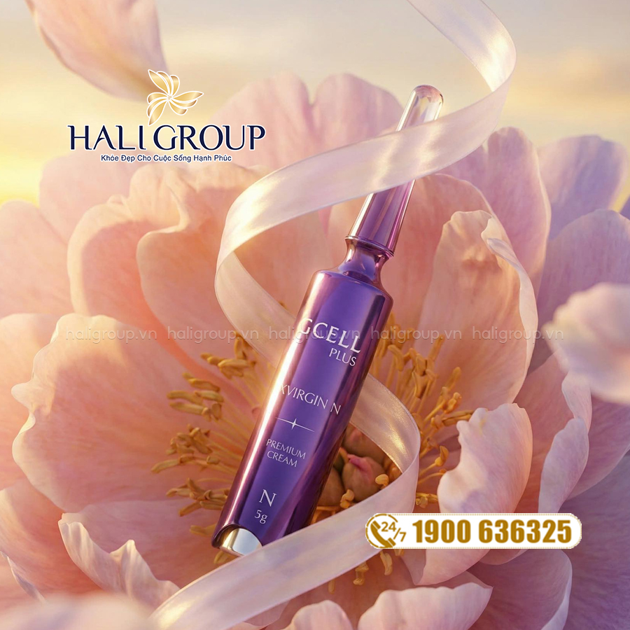 Kem Hồng Nhũ Hoa Cao Cấp GCELL PLUS XX VIRGIN N mẫu mới