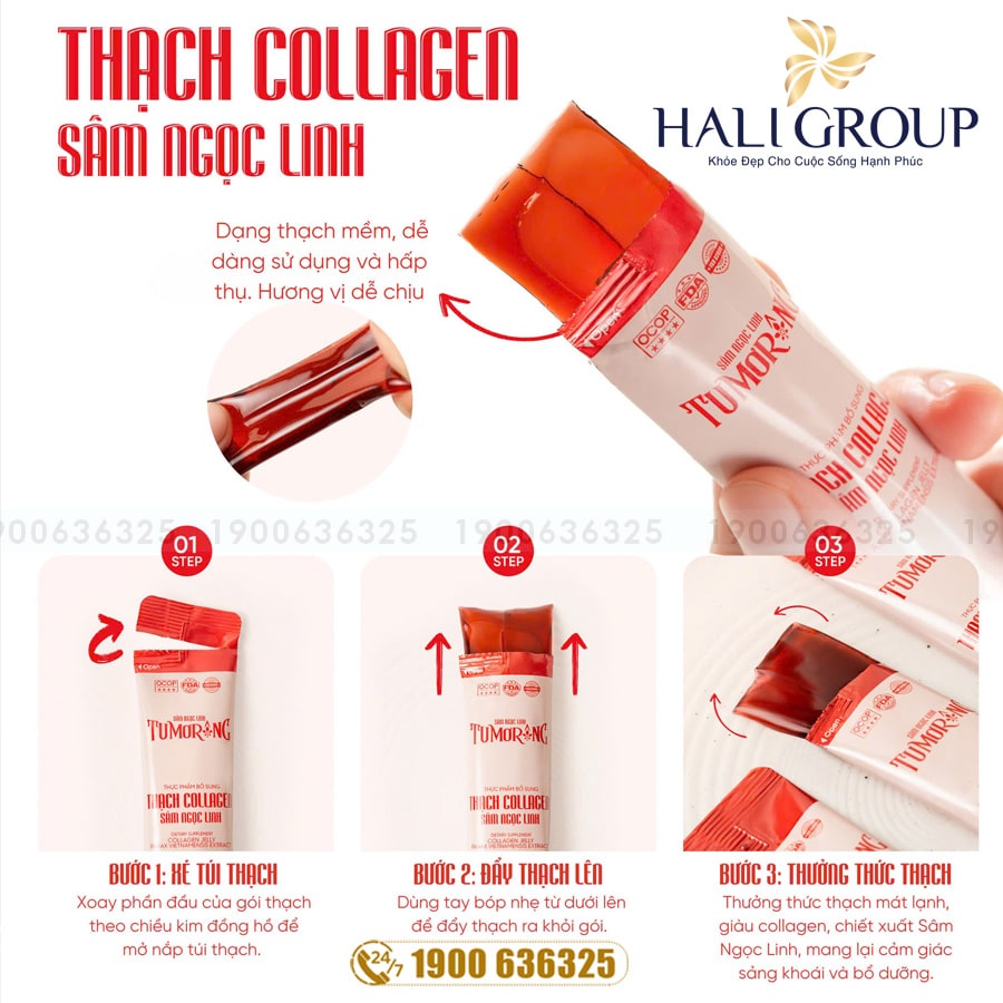 Thạch Collagen Sâm Ngọc Linh TuMơRông