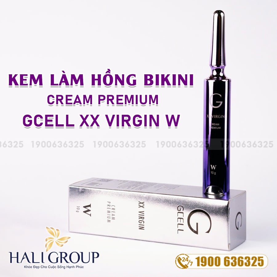 Kem Hồng Vùng Kín Cao Cấp GCELL XX VIRGIN W