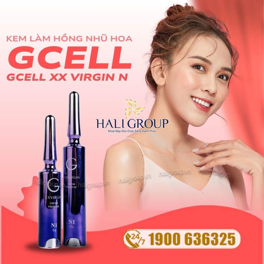 Kem Hồng Nhũ Hoa Cao Cấp GCELL XX VIRGIN N1