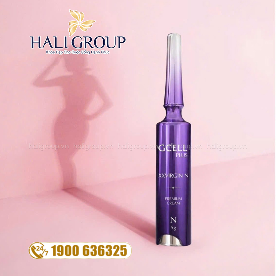 thành phần Kem Hồng Nhũ Hoa Cao Cấp GCELL PLUS XX VIRGIN N mẫu mới