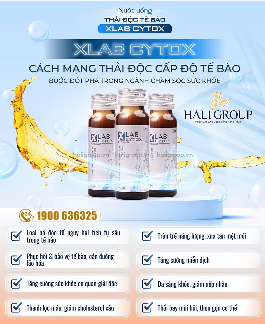 nước thải độc tế bào xlab cytox nhật bản