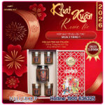 Hộp Quà Tết Kim Cương Vàng - Combo Phúc Lộc Thọ