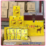 Nước Hồng Sâm Nhung Hươu Edally - Hwa Pyung Sam 6 Years Old Korea Red Ginseng Antlers Liquid - Ảnh 2