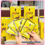 Nước Hồng Sâm Nhung Hươu Edally - Hwa Pyung Sam 6 Years Old Korea Red Ginseng Antlers Liquid - Ảnh 4