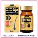 viên uống mọc tóc eikenbi black grow up maximum biotin 15000μg