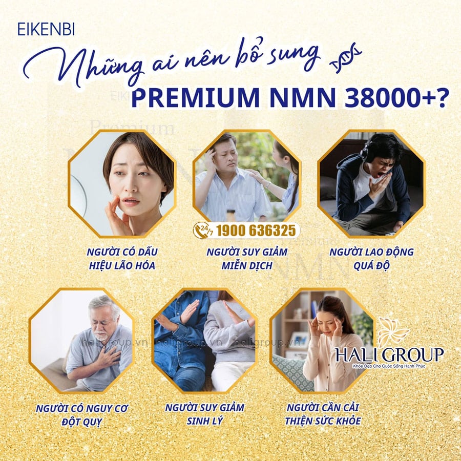 đối tượng sử dụng viên uống nmn 38000+ eikenbi nhật bản