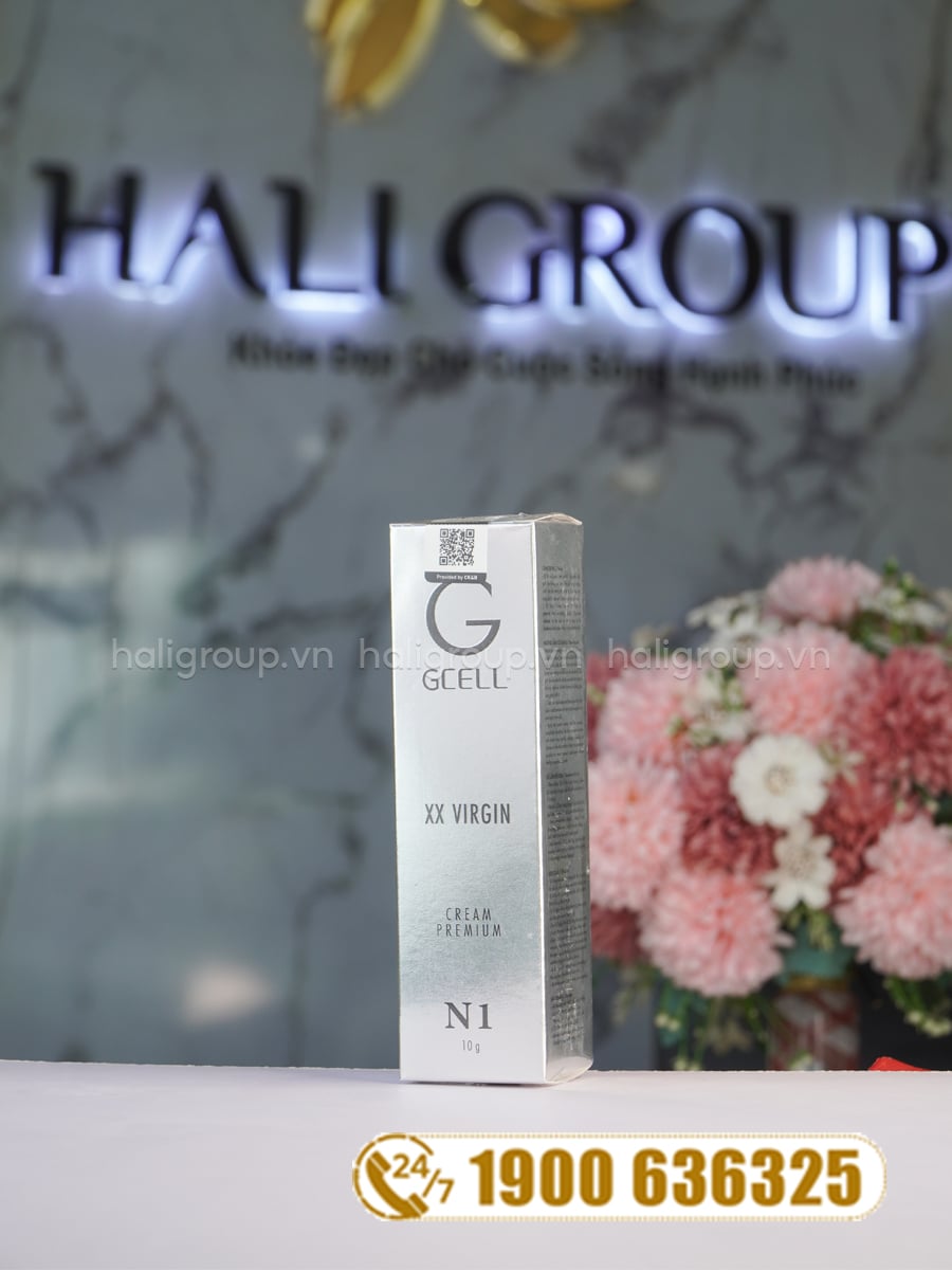 Kem Hồng Nhũ Hoa Cao Cấp GCELL XX VIRGIN N1 10g