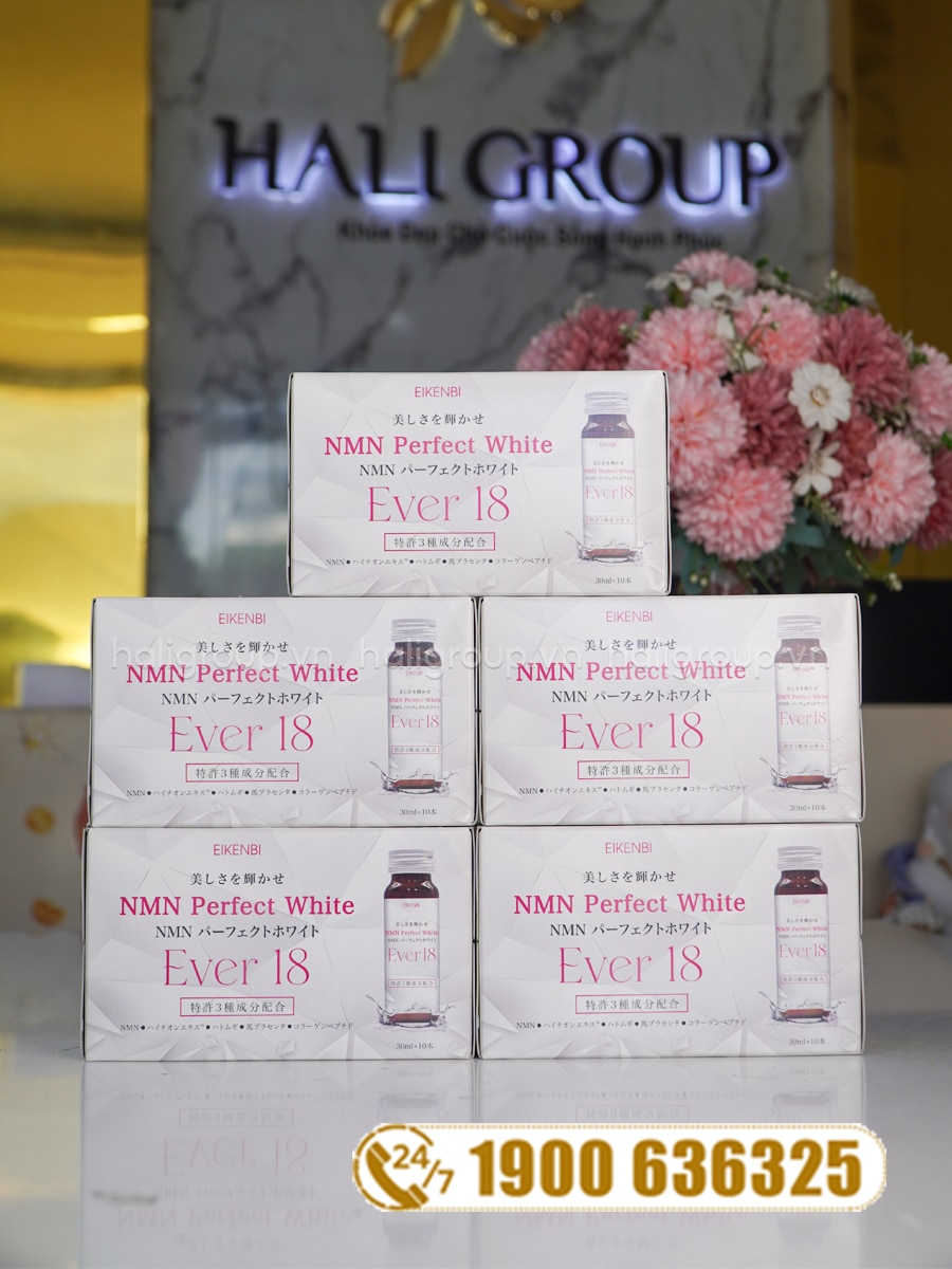 Nước Uống NMN Perfect White Ever 18 Eikenbi