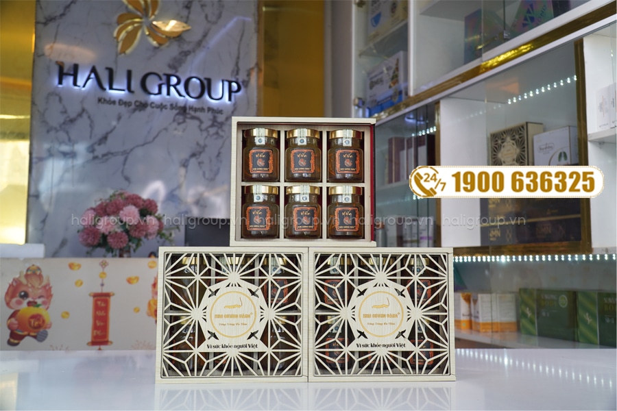 yến đông trùng hạ thảo kim cương vàng