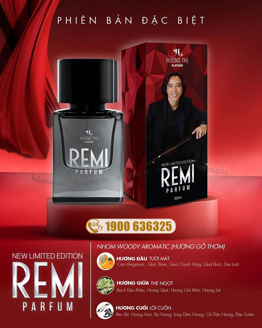 Nước Hoa Nam Remi Hương Thị – Remi Parfum
