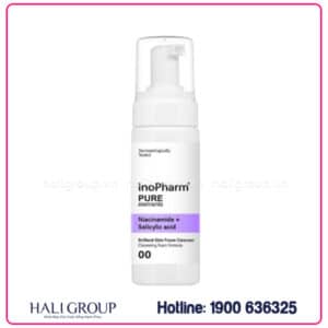 Bọt Rửa Mặt Làm Sạch Sâu, Ngăn Mụn & Sáng Da Inopharm Brilliant Skin Foam Cleanser