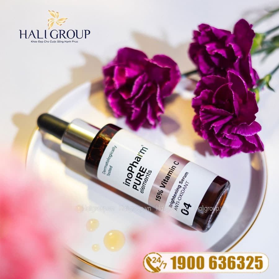 Thành phần của Tinh chất Inopharm 15% Vitamin C Serum