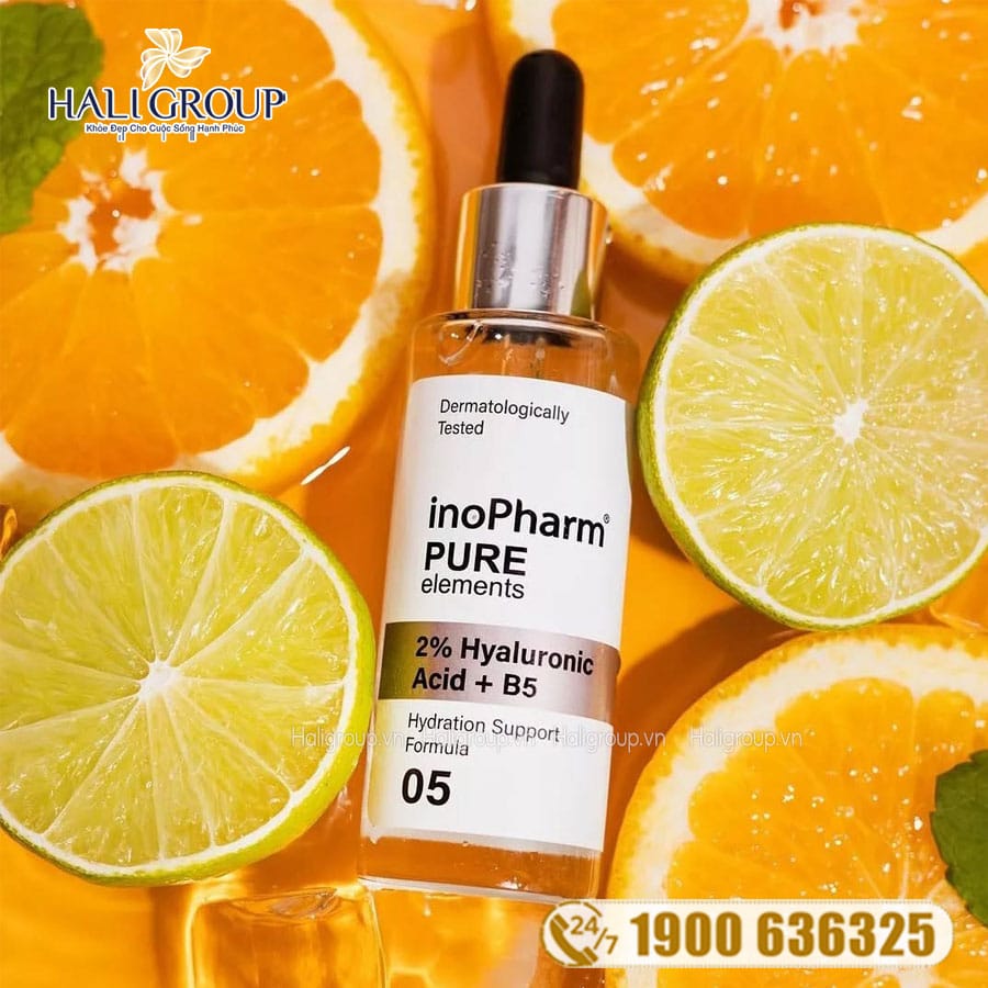 Tinh Chất Làm Dịu, Dưỡng Ẩm & Căng Mọng Da Inopharm 2% Hyaluronic Acid + Vitamin B5 Serum - Da có dấu hiệu nếp nhăn và vết chân chim.