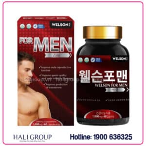Viên Uống Welson For Men – Hỗ Trợ Tăng Cường Sinh Lý Nam
