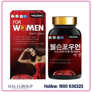 Viên Uống Welson For Women – Hỗ Trợ Tăng Cường Sinh Lý Nữ