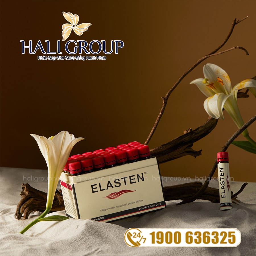 công dụng nước uống collagen elasten