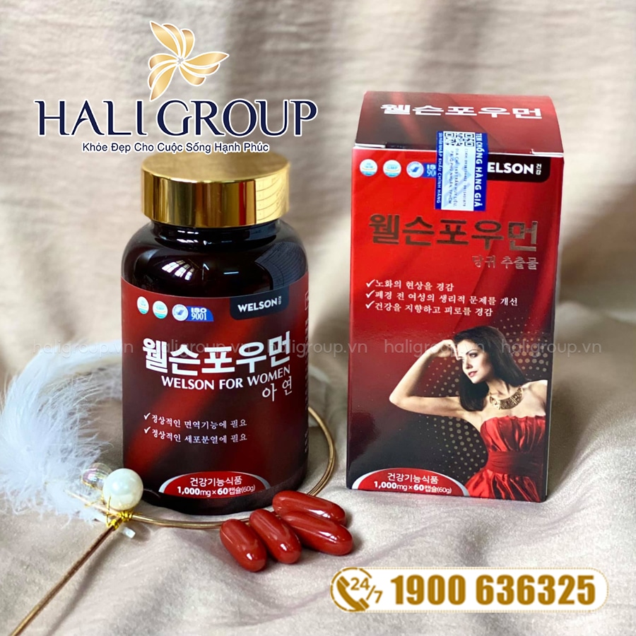 công dụng Viên Uống Welson For Women – Hỗ Trợ Tăng Cường Sinh Lý Nữ