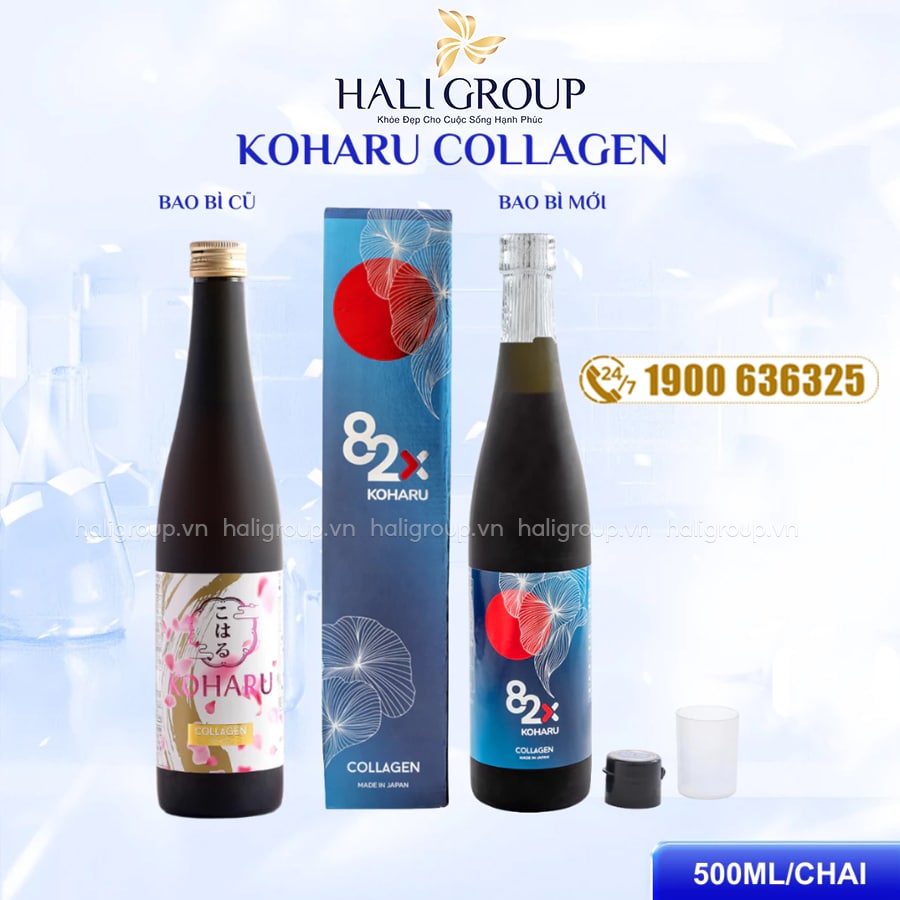 Nước Uống Collagen 82X Koharu Nhật Bản phiên bản mới
