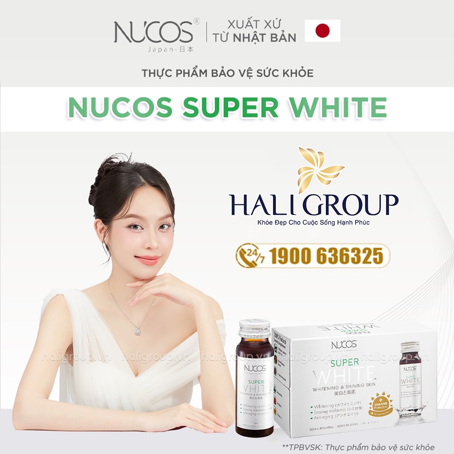 Nước Collagen Nucos Super White Nhật Bản