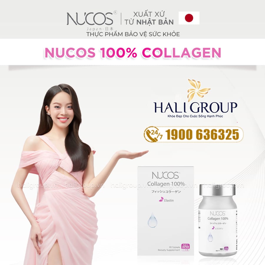 Viên Nucos Collagen 100% Nhật Bản