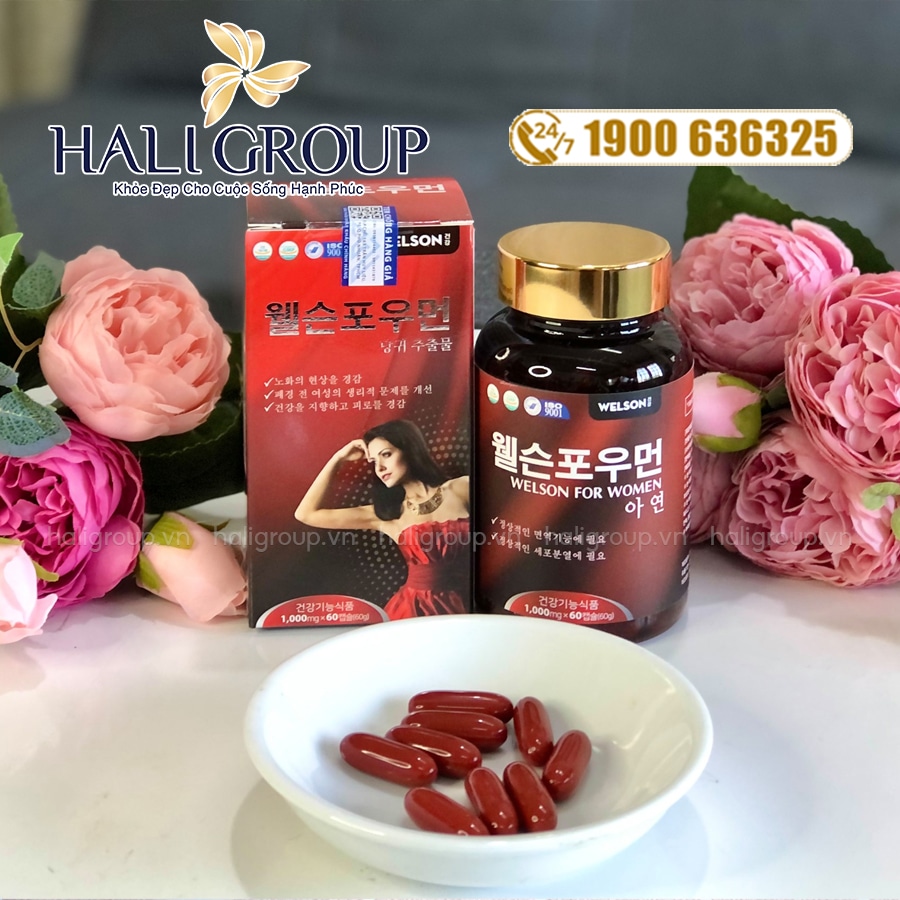 Viên Welson For Women – Hỗ Trợ Tăng Cường Sinh Lý Nữ