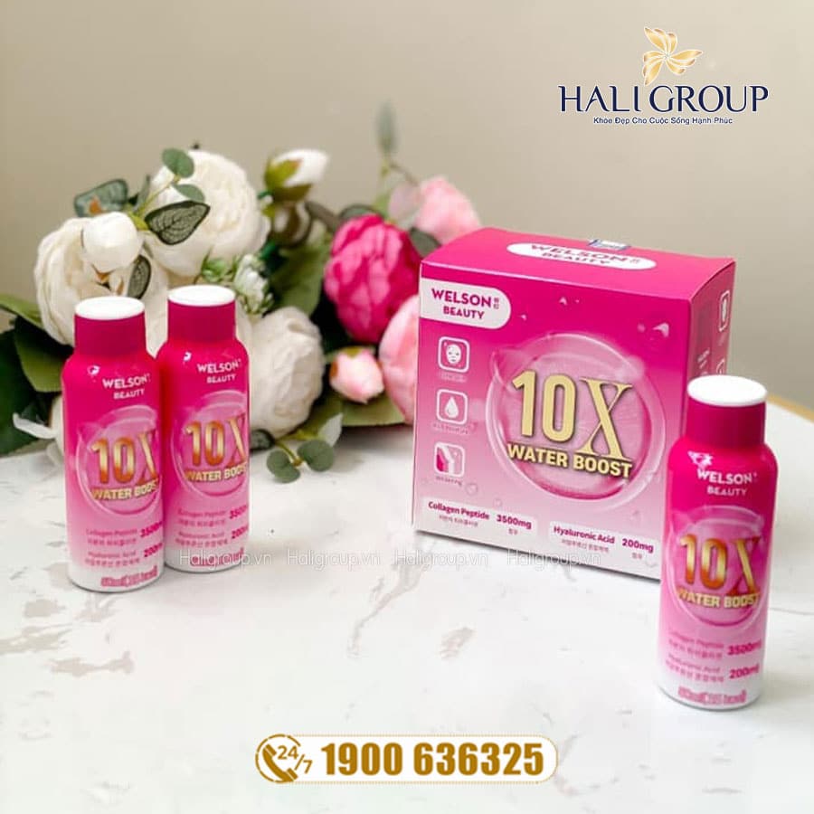 Nước Uống Collagen Cấp Ẩm Welson Collagen Water Boost