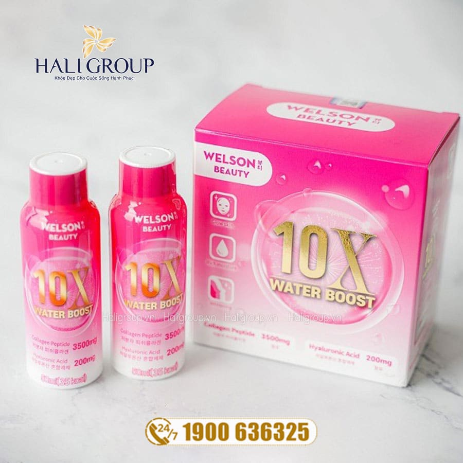 Giá Nước Uống Collagen Cấp Ẩm Welson Collagen Water Boost