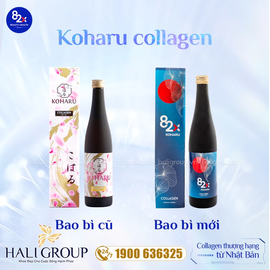 Nước 82X Koharu Collagen Nhật Bản (Mẫu Mới)