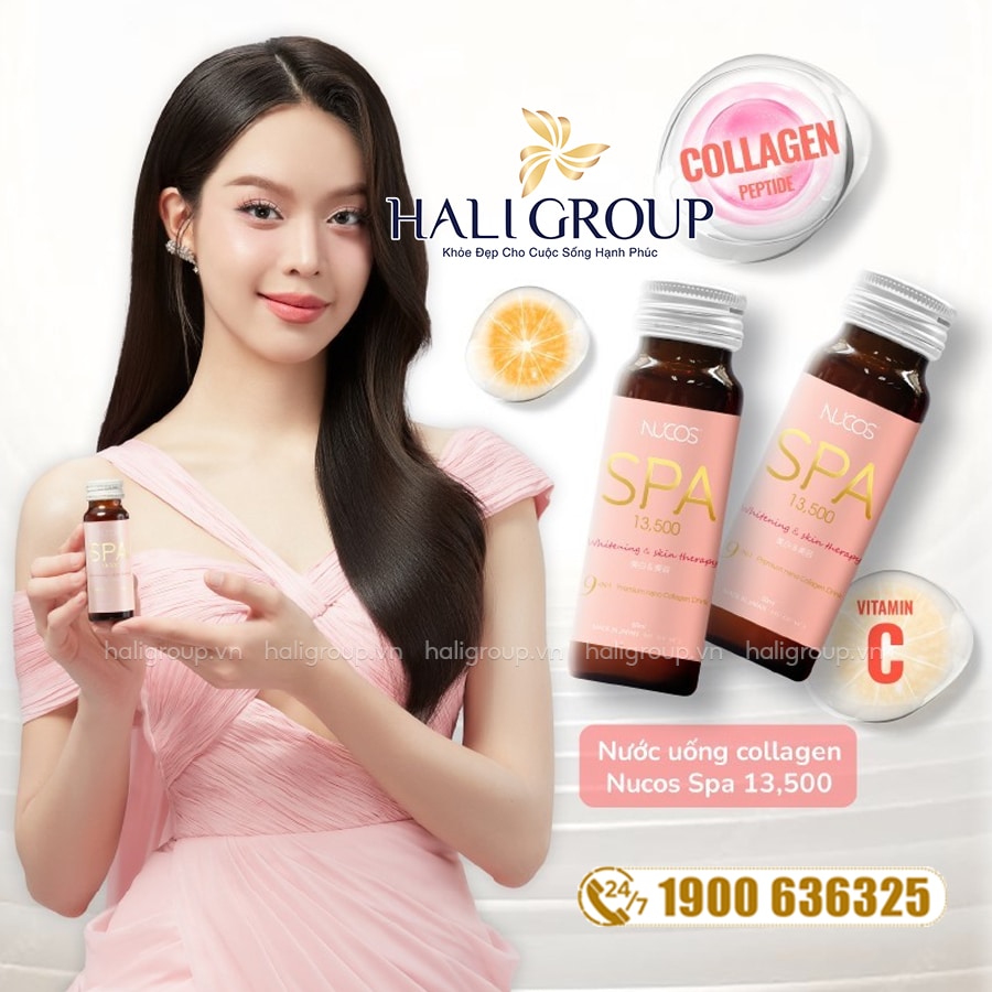 thành phần Nước Uống Collagen Nucos SPA 13.500 Nhật Bản