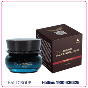 kem sâm đen dakami ban đêm mẫu mới