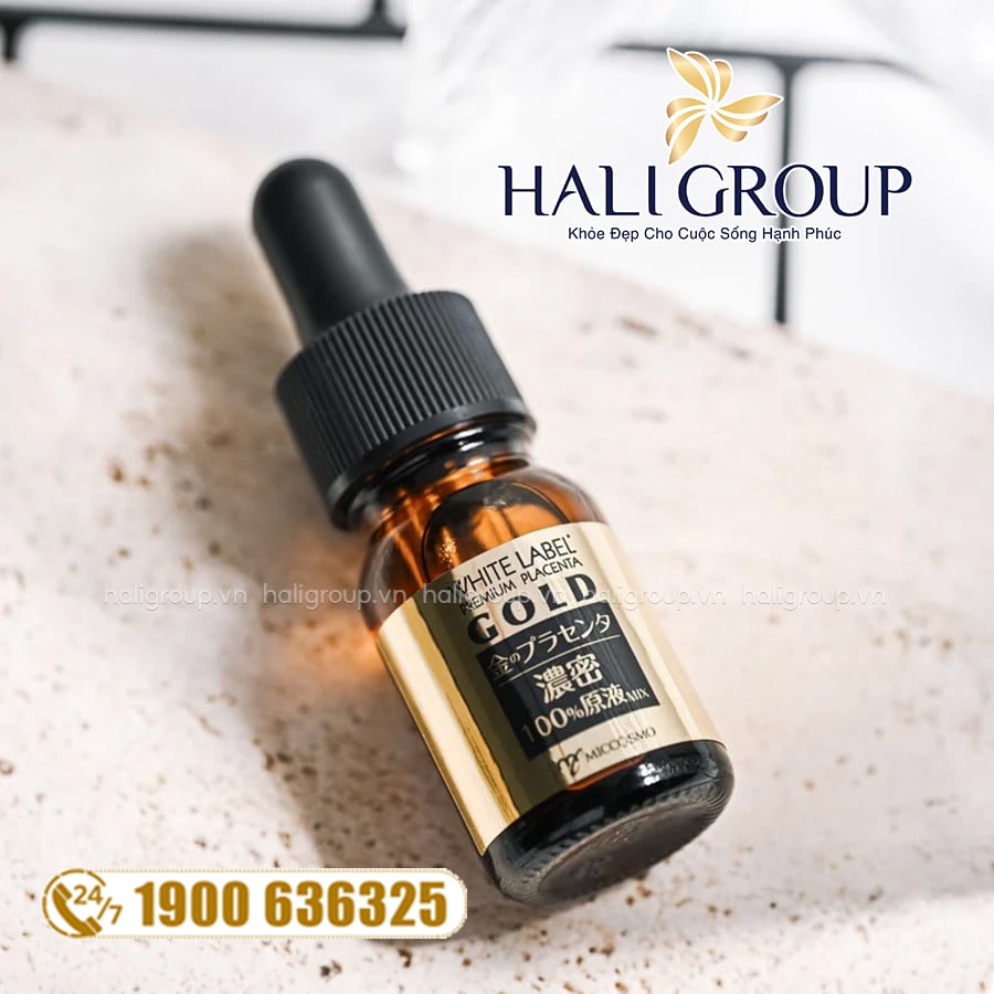 công dụng Serum Vàng Sáng Da Miccosmo White Label Premium Placenta Gold Essence